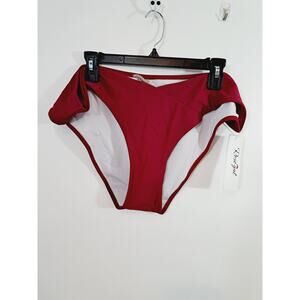 Rosegal New! Women's Bright Pink Bikini Bottom In Size 4X
